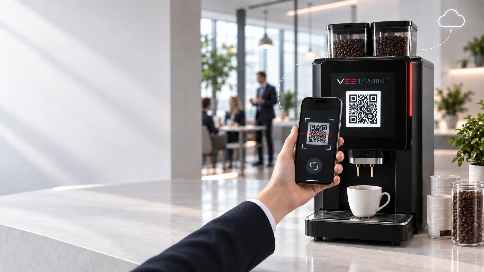 Turn your machine into a digital point of sale. 1